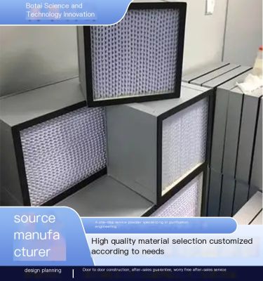Manufacturer of high-efficiency air filter plate primary filter for junior high school supplies high dust holding capacity Botai