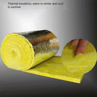 Dongfang Thermal Insulation Glass Cotton Roll Felt Roof Fireproof Insulation Cotton Sound Absorption and Shock Absorption Formal