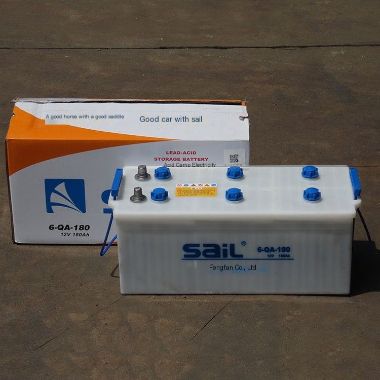 Wind Sail Battery 6-QA-180 SAIL Battery Specification and Model 12V180Ah