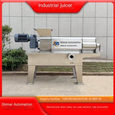 Fruit and vegetable dehydrator, industrial juice extraction equipment, orange, apple, pear, and crabapple juice extraction sourc