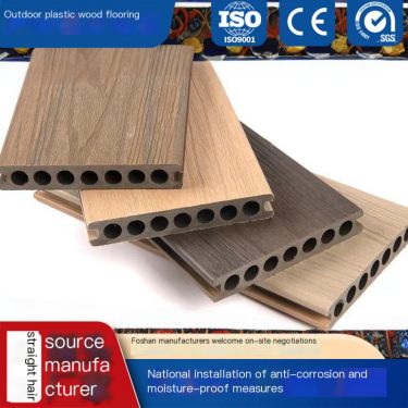 Boardwalk Sunscreen Simple Balcony Villa Anti corrosion Wooden Board Outdoor Co extrusion Courtyard Outdoor Plastic Wood Floor G
