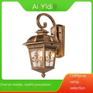 Manufacturer's direct supply of various French crystal retro wall lamps for outdoor living rooms, corridors, walls, hotels, emer