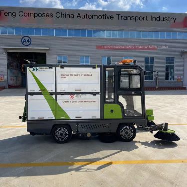 Electric sanitation sweeper, new energy small road sweeper, property management community, school, factory, workshop sweeper