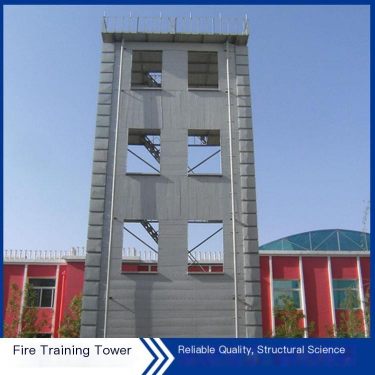 Customized Steel Frame Structure Fitness Training Tower Manufacturer for Tielong Fire Training Tower Climbing Wall