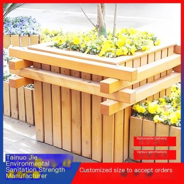 Tainuo Jie multi-layer flower box planting rack manufacturer with strong plasticity and diverse shapes