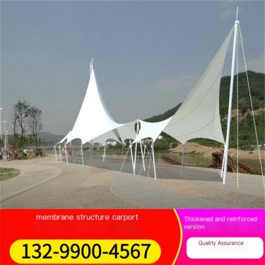 Stadium membrane structure landscape canopy Large outdoor facilities Sunshade carport Flexible, lightweight and customizable