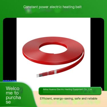 Parallel constant power electric heat tracing tape suitable for heat tracing and insulation of long pipelines