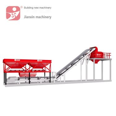 Jianxin Machinery MHZS Series Foundation free Concrete Mixing Plant Foundation free Concrete Mixing Equipment