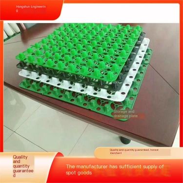 Hongshun Parking Space Greening 50mm Thick Invisible Grass Grid Firefighting Channel Slope Protection