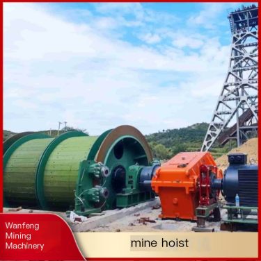 2JK series mine hoist, specialized equipment for mine hoisting, large heavy-duty mine hoisting winch