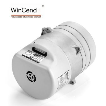 WinCend high flow, high-speed, high negative pressure centrifugal fan WB4-H high suction speed regulating air pump
