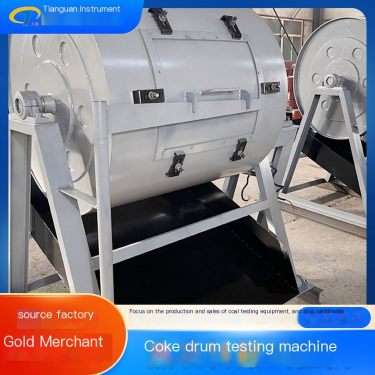 Tianguan Coke Drum Testing Machine Automatic Drum Machine Mechanical Strength Testing Complete Set