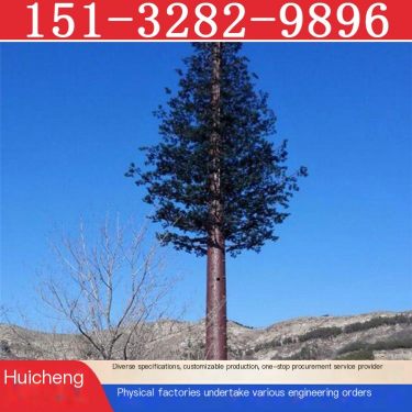 Manufacturer of Huicheng Landscape Beautification Signal Tower Communication Bionic Tower Scenic Area Decoration Tower Bionic Tr