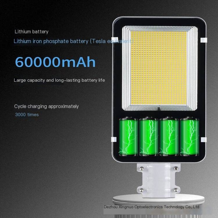 Xingnuo Optoelectronics City Electric Complementary Light Source New Rural Square 6-meter, 8-meter, 50W Solar Street Light