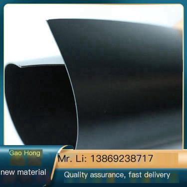 Aquaculture polyethylene anti-seepage film biogas digester 1.5 black film tailings dam with 1.0mm HDPE geomembrane