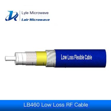 LB460 Low Loss Test Line Silver Plated Copper High Frequency Low Standing Wave RF Coaxial Single Core Cable