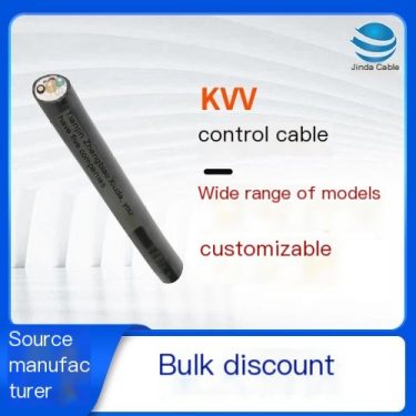 Jinda Cable KVV 5 * 1 Insulated PVC Sheath Control Cable High Quality Copper Material National Standard Inspection