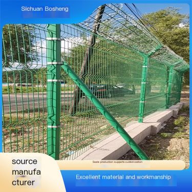 Customized support for corrosion-resistant low-carbon steel wire welded fence for fence, green belt, isolation fence, road and r