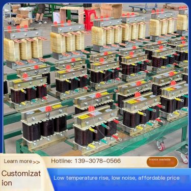 Manufacturer of capacitor series reactor 30kvar 7% three-phase compensation reactor with low temperature rise and low noise
