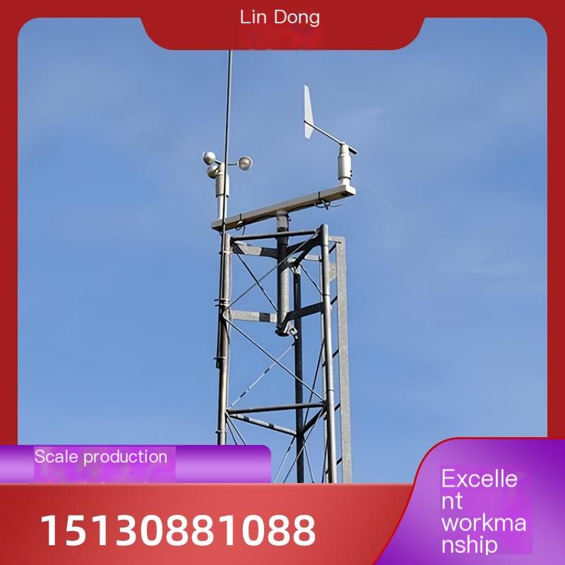Petrochemical plant shortwave antenna tower has good impact resistance and metal structure with short construction period in Lin