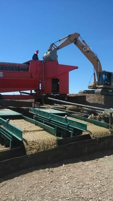 Sand Gold Mine Agitation Gold Selection Machine Washing Gold Chute Washing Sand Gold Spiral Chute