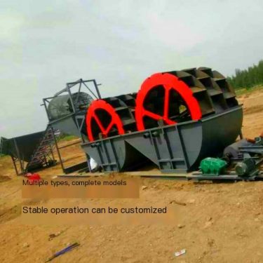Wheel type sand washing machine, crushing and sand making machine, digging bucket sand washing machine, Xinheng Environmental Pr