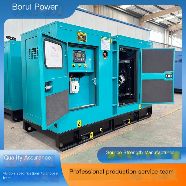 50kW Shangchai diesel generator set factory provides strong backup power for oil fields and other industries