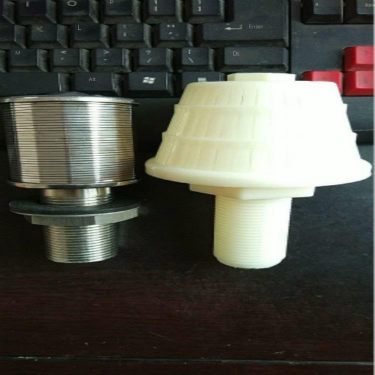 304 material stainless steel water cap filter head diameter 57mm height 45mm drainage cap specification