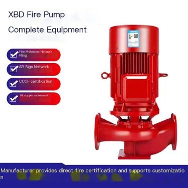 XBD fire pump manufacturer diesel engine fire pump indoor and outdoor fire hydrant sprinkler system pressure boosting and stabil