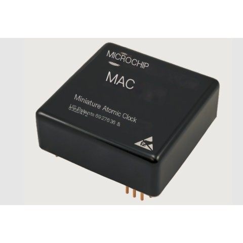 Microchip SA.53m CPT atomic clock module maintains sub microsecond level for 48 hours