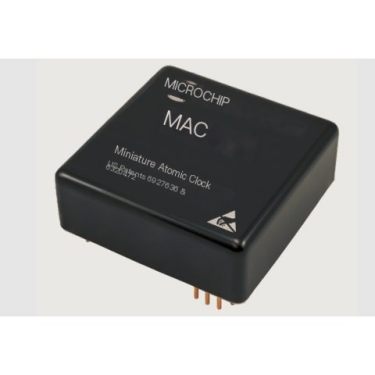 Microchip SA.53m CPT atomic clock module maintains sub microsecond level for 48 hours