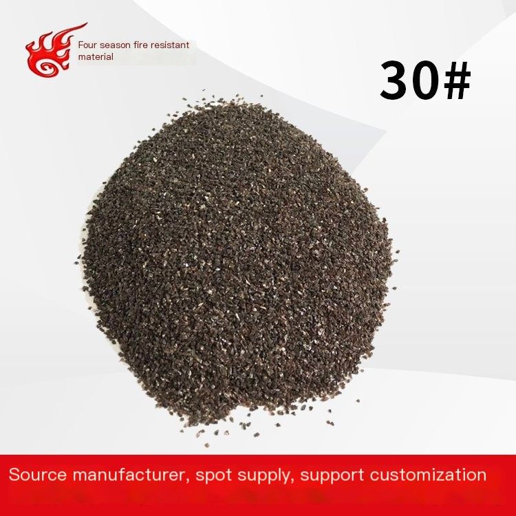 Refractory dense brown corundum abrasive with high purity, high hardness, and wear resistance. Four season fire manufacturer has
