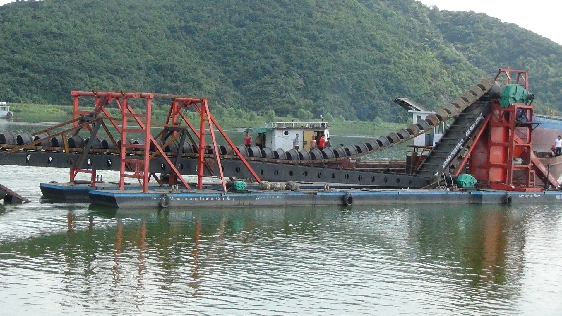 Handa Chain Bucket Sand Digging and Gold Mining Ship Customization Solution Flexible and Convenient for Customization