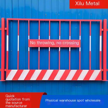 Xiling Temporary Isolation Foundation Pit Guardrail Clarifies Foundation Pit Operation Boundary and Supports Customized Source S