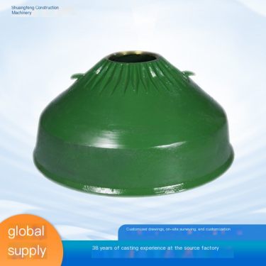 Customized High Manganese Steel Crusher Machine Cone Lining Plate Cone Crushing Wall Export Quality Mining Crushing Equipment Ac