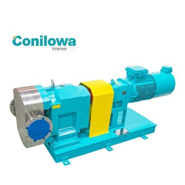 Kenirowa Metal Rotor Pump High Temperature Stirring Cam Stainless Steel High Viscosity Sludge Hygiene Customization