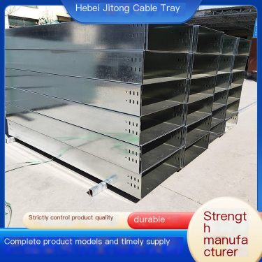 Jitong hot-dip galvanized cable tray manufacturer with mature acid and corrosion resistant technology for timely delivery