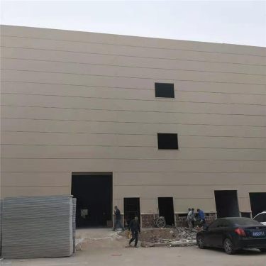 Installation of Chemical Thermal Insulation Explosion proof Wall Fiber Cement Composite Steel Plate Explosion proof Wall Industr