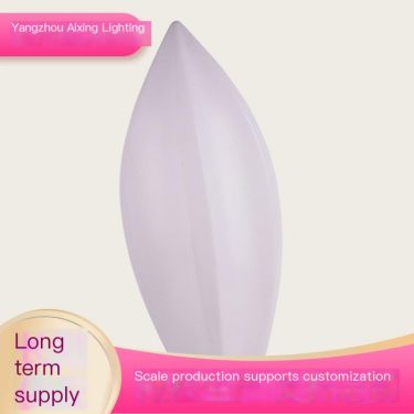 Aixing Lighting's acrylic okra lampshade is not fragile and has good weather resistance customized by the manufacturer