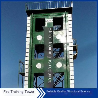 Customization supported for single and double windows in the fire drill tower of Tielang Fire Brigade Training Tower