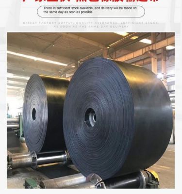 Conveyor Ring Strong Wear resistant Sand and Stone Transport Rubber Conveyor Belt Industrial High Temperature Resistant Conveyor