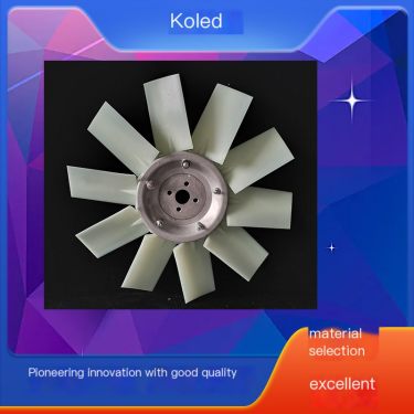 Engine Fan Blades Aluminum Impeller Product Stable Operation, Long Service Life Aluminum Fan Blades Koled
