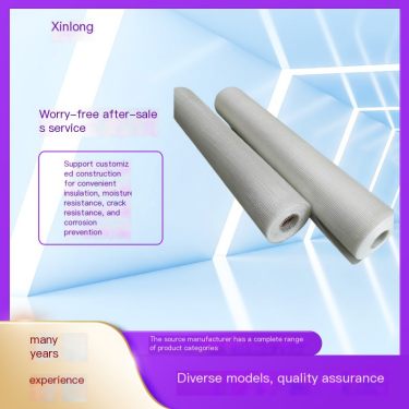Xinlong 160g Home Decoration Mesh Fabric Building Wall Hanging Mesh Tear Resistance Support Customization