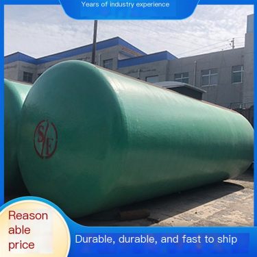 Underground double-layer oil storage tank, large horizontal storage tank with good impact resistance