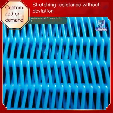 Paper machine single-layer polyester mesh belt with moderate breathability and good after-sales quality assurance Junnuo