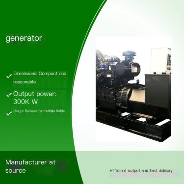 Shangchai Generator 300KW Strong Power, Suitable for Multiple Fields, Low Maintenance Costs