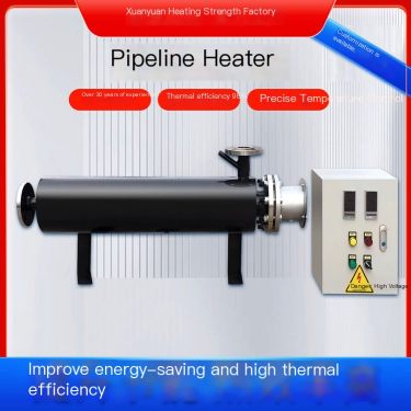 Customized Pipeline Gas Electric Heater Automatic Temperature Control Industrial Nitrogen Explosion proof Heating Equipment