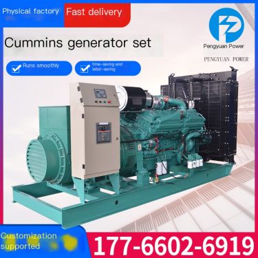 200kw natural gas generator suitable for special environments of garbage disposal, clean and environmentally friendly with low c
