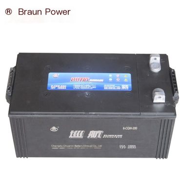 Cruise battery 6-CQW-200 maintenance free lead-acid battery 12V200Ah for ships and yachts