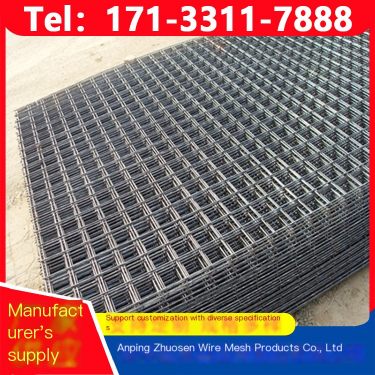 Wholesale of two-way building mesh and anti cracking steel wire mesh for roof, floor, and basement of Zhuosen